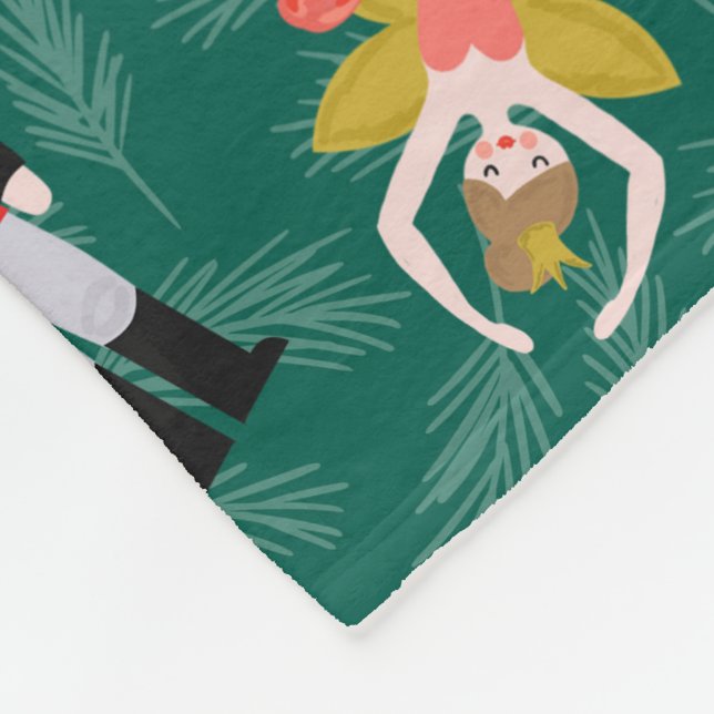 Nutcracker Fleece Blanke (Ecke)