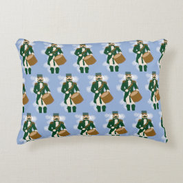 Nutcracker Frosted Blue Rectangular Cushion Dekokissen