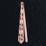 Nutcracker Funny Pink Weihnachten Krawatte<br><div class="desc">Nutcracker Funny Pink Weihnachtsbinde</div>