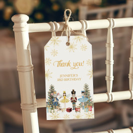 Nutcracker Geburtstagsparty danke Ihnen Geschenkma Geschenkanhänger