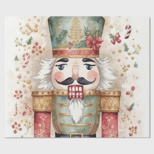 Nutcracker Geschenkpapier (Flach)