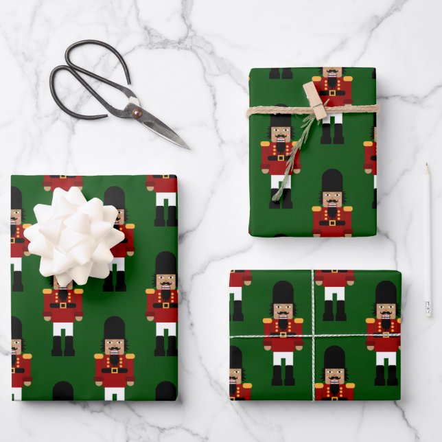 Nutcracker - geschenkpapier set (Vorderseite)