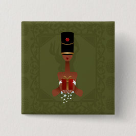 Nutcracker Holiday Geschenk Weihnachts-Button Back Button