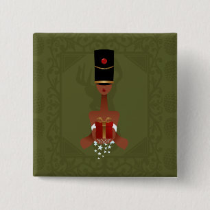 Nutcracker Holiday Geschenk Weihnachts-Button Back Button