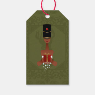 Nutcracker Holiday Geschenk Weihnachtsgeschenk Tag Geschenkanhänger