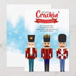 Nutcracker Holiday Weihnachten Einladung