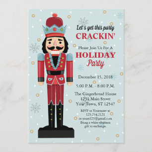 Nutcracker invitation de fête
