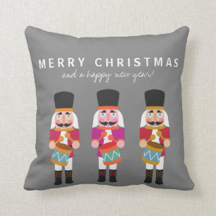 Nutcracker Joyeux Oreiller de Noël