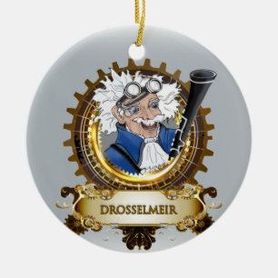 Nutcracker Keramik Circle Ornament DROSSELMEIR