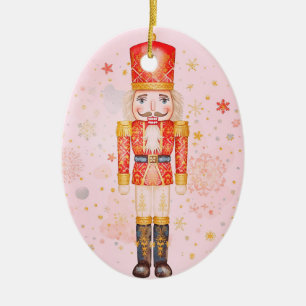 Nutcracker Keramik Ornament