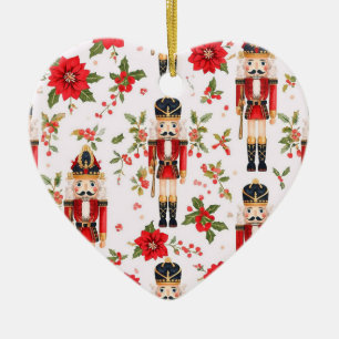 Nutcracker Keramik Ornament