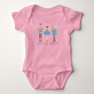 Nutcracker Lass uns Unisex Baby Bodysuit Cracking Baby Strampler