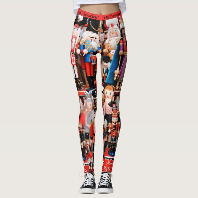 Nutcracker-Leggings Weihnachtsspiele Leggings (Vorderseite)