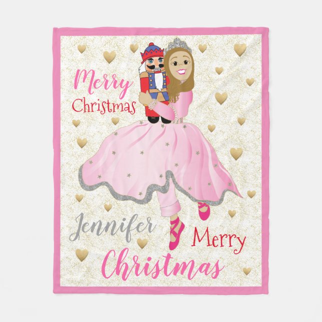 Nutcracker Lt Brwn Haare Fleece Blanken/Mittel (Vorderseite)