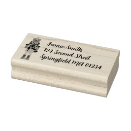Nutcracker mit Candy Cane Gummistempel
