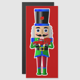 Nutcracker mit Kleinem roten LKW Magnetkarte
