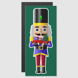 Nutcracker mit Kleinem roten LKW Magnetkarte