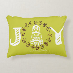 Nutcracker Modern Personalisiert Jingle Dekokissen
