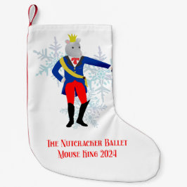 Nutcracker Mouse King Christmas Strumpf Kleiner Weihnachtsstrumpf