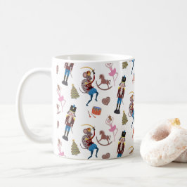 Nutcracker Muster Weihnachtsballett Kaffeetasse