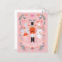 Nutcracker Peach Peace Liebe Freude Weihnachten Po