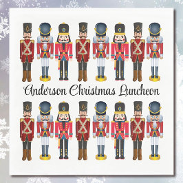 Nutcracker Personalisieren Text Soldier Weihnachte Serviette
