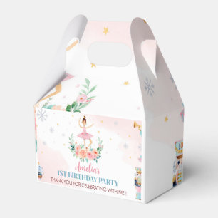 Nutcracker Pink Birthday Party Gefallen Box Geschenkschachtel
