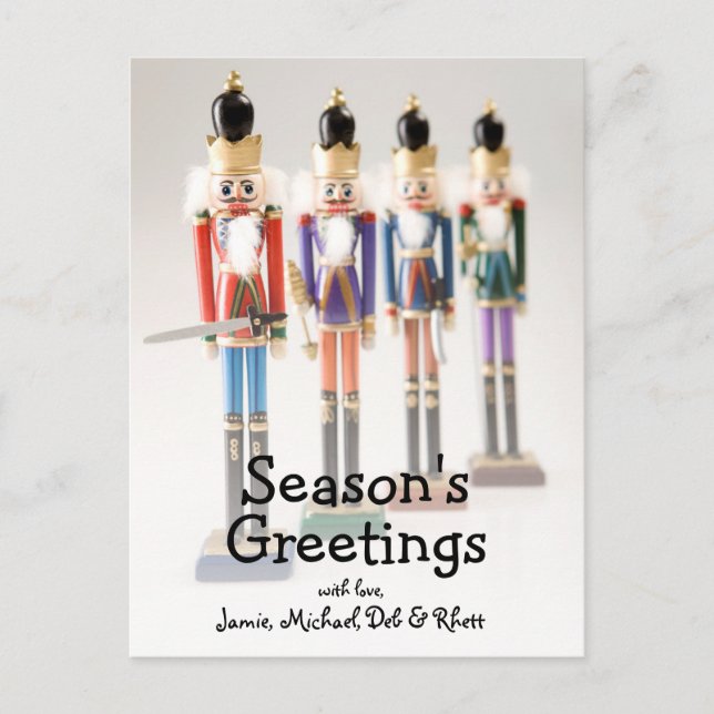 Nutcracker Postkarte (Vorderseite)