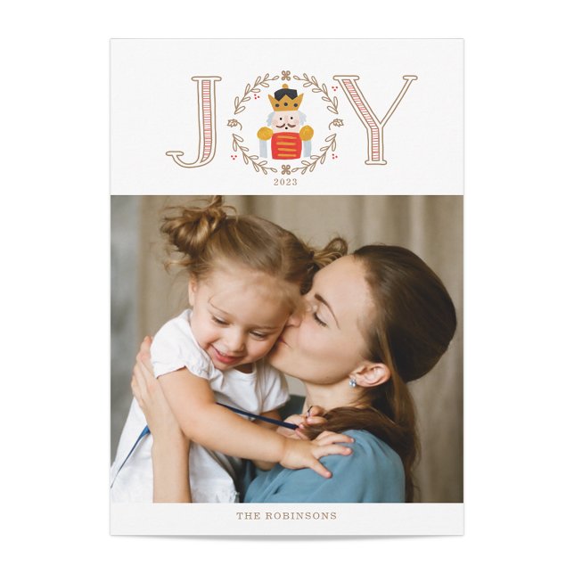 Nutcracker Prince Holiday Foto Card Feiertagskarte (Von Creator hochgeladen)