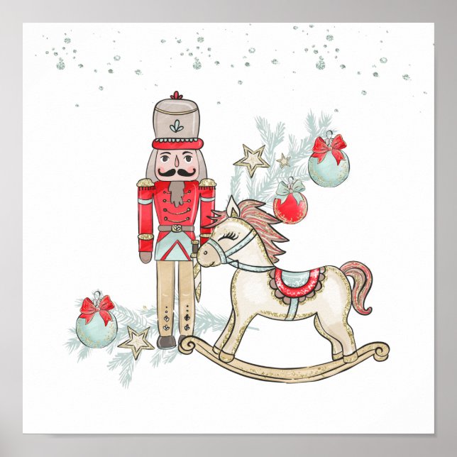 Nutcracker, Rockpferd, Baubel Poster (Vorne)