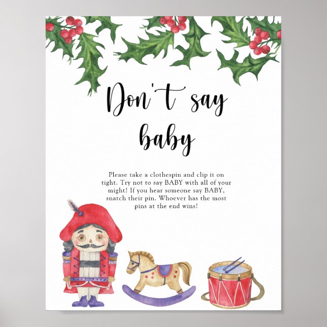 Nutcracker - Sag kein Baby Poster (Vorne)