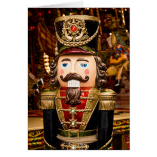 Nutcracker Schließe Weihnachtskarte