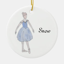 Nutcracker Snow Keepake Ornament