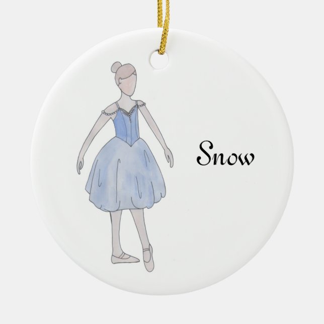 Nutcracker Snow Keepake Ornament (Vorne)