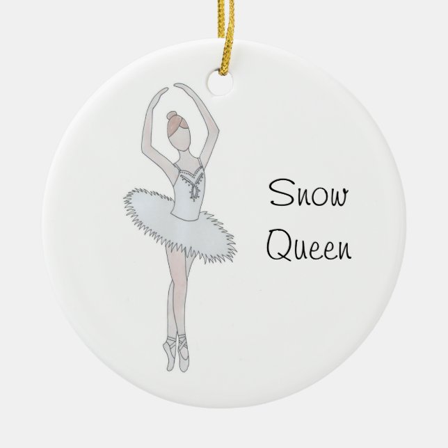Nutcracker Snow Queen Keepake Ornament (Vorne)
