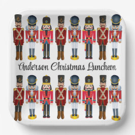 Nutcracker Soldier personalisieren Text Niedlich W Pappteller