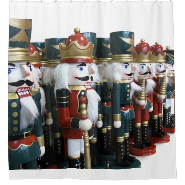 Nutcracker Soldiers Duschvorhang (Vorderseite)