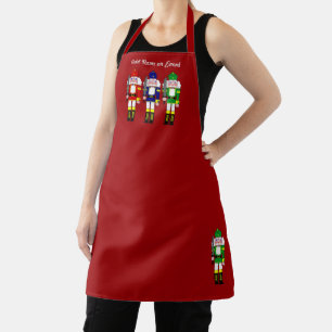 Nutcracker Soldiers Weihnachten Schürze