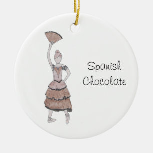 Nutcracker Spanische Schokolade Keepake Ornament