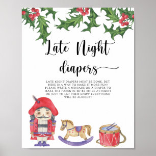 Nutcracker - Spätes Nacht-Windeln-Spiel Poster