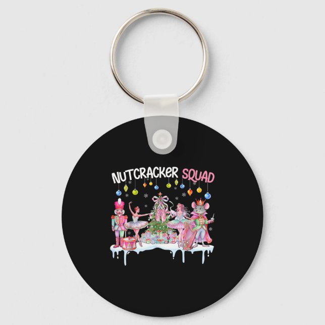Nutcracker Squad Christmas Nk Ballet Sugar Plum Fa Schlüsselanhänger (Vorderseite)
