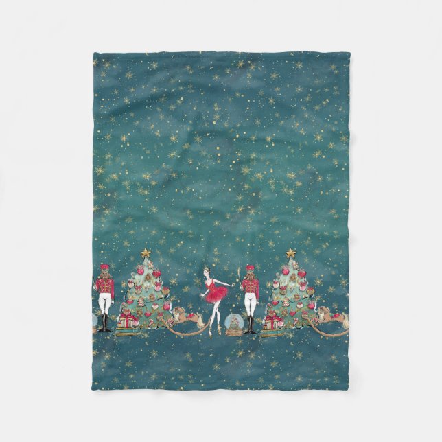 Nutcracker Suite Ballerina Fairy Soldier Fleece (Vorderseite)