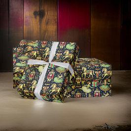 Nutcracker Suite Soldiers Mouse King Geschenkpapier