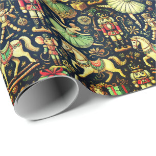 Nutcracker Suite Soldiers Mouse King Geschenkpapier