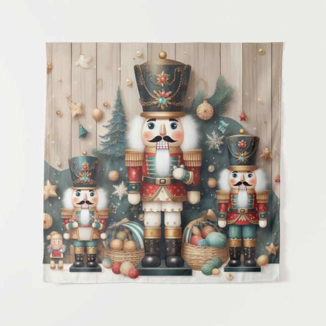 Nutcracker Tapestry Wandteppich (Vorderseite)