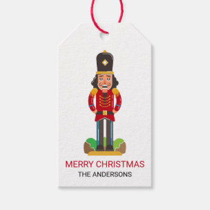 Nutcracker Toy Soldier Weihnachten Personalisiert Geschenkanhänger
