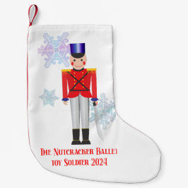 Nutcracker Toy Soldier Weihnachts-Strumpf Kleiner Weihnachtsstrumpf
