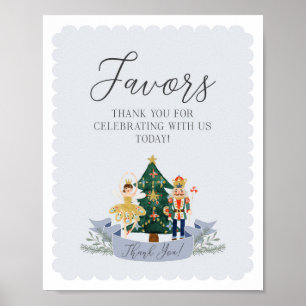 Nutcracker Weihnachten Geburtstagsparty Favoriten  Poster
