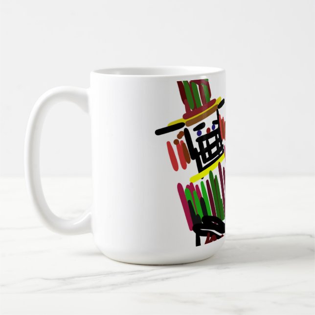 Nutcracker Weihnachten Kaffeetasse (Links)