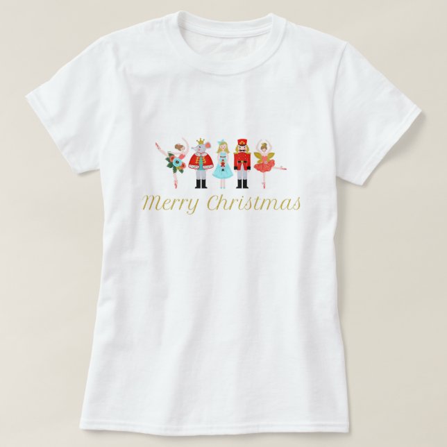 Nutcracker Weihnachten T-Shirt (Design vorne)